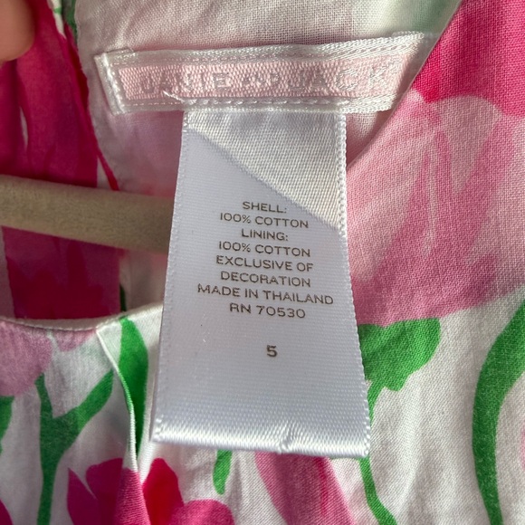 Janie and Jack pink label dress size 5 - Picture 2 of 4